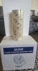 Uline S-15576 Industrial Tape 3 IN x 110 yds -2 Mil, Clear