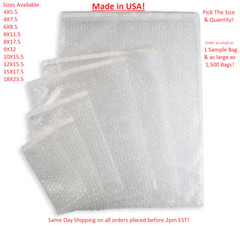 Bubble Out Bags Protective Wrap Pouches 4×5.5 4×7.5 6×8.5 8×11.5 9×12 12×15.5