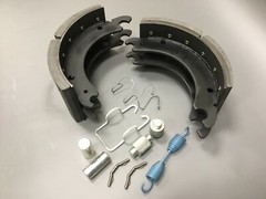 K71-868-00/040-449-00 Trailer Brake Shoe Set & hardware kit 10-16k 12-1/4×5-1/2