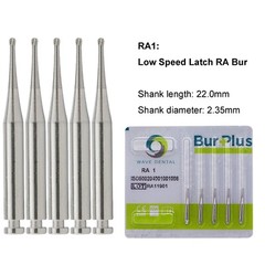 WAVE Dental Round Burs Carbide Latch Burs RA 1 2 3 4 5 6 7 8 LA Slow Speed PRIMA