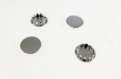 (4 PACK) 7/8″ Nickel Plated Metal Hole Plugs for .062″-.093″ metal SP-875-NK