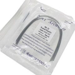 Dental Orthodontic Arch Wire Super Elastic Niti Round Rectangular Natural Form
