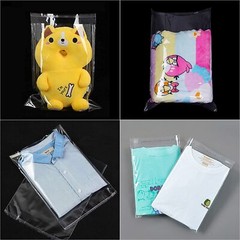 200 Clear Resealable Recloseable Self Adhesive Cello Tape OPP Poly Plastic Bags