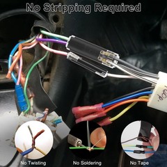 80 PCS Plug-In Quick Wire Connectors, Reusable Clamp Terminal Blocks for Cables.
