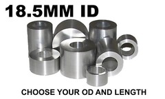 ALUMINUM 18.5MM ID X 25MM, 24MM, 23MM, 22MM OR 21MM OD BUSHING SPACER