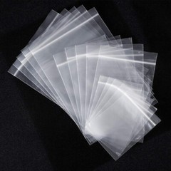 Clear Zip Seal Plastic Bags Jewelry Zipper Top Lock Reclosable Baggies 2 Mil 2ML