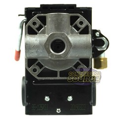 Lefoo 95-125 PSI Air Compressor Pressure Switch 1/4″ Female NPT 4 Port LF10-L4H