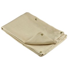 Welding Blanket | 4′ x 6′ Fire Flame Retardant Fiberglass Safety Shield Grommets