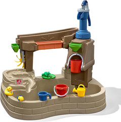 Step 2 Pump & Splash Discovery Pond Water Table, Kids Water Sensory Activity Poo