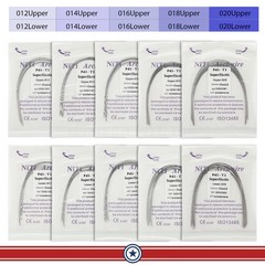 1-100bags Dental Orthodontic Super Elastic Niti Arch Wire Round