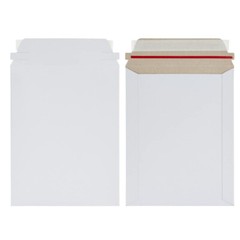 1000PCS Flat Photo Mailers Document CD Cardboard Envelopes Self Adhesive Seal US