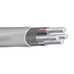 2-2-2-4 Aluminum SER 100 Amp Service Entrance Cable Lengths 50′ to 2500′