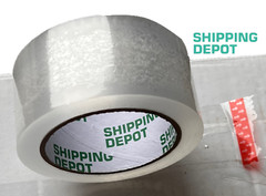 144 Rolls of Shipping Depot Carton Box Sealing Clear Packing Tape 2″ x 110 Yds