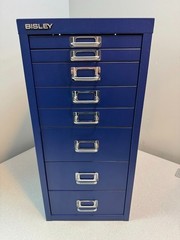 NEW! Bisley 8 Drawer MultiDrawer – Oxford Blue **REDUCED PRICE**