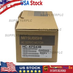 One Mitsubishi HC-KFS43B Ac Servo Motor HC-KFS43B New Fast Shipping US Free TAX