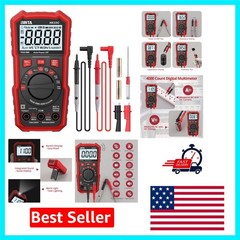 4000 Counts TRMS Digital Multimeter with Auto-Ranging & NCV Live Wire Detection