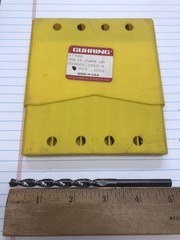 1 pc. .2550 (6.5mm) X 5” OAL SOLID CARBIDE PARABOLIC FLUTE DRILL. USA (loc O4)