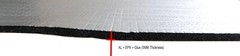 16″ X 10′ Sound Deadener Car Insulation Heat Shield Dampening Self-Adhesive Mat