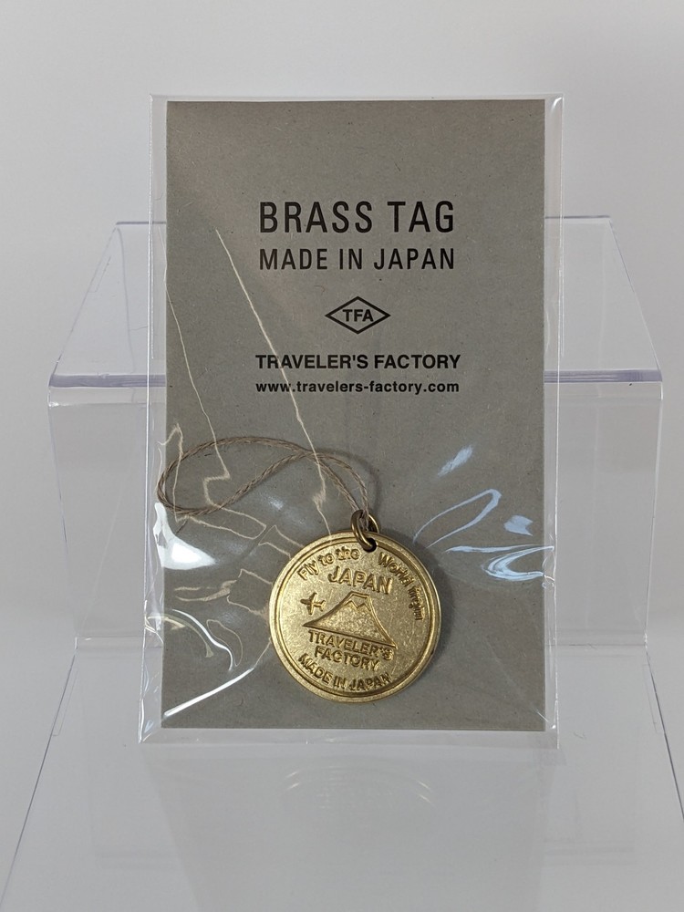 Traveler’s Factory Narita Airport Brass Tag Limited Edition US Seller