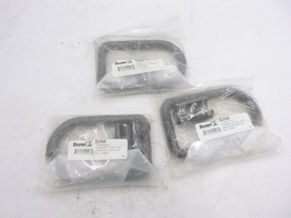 3 Pack Buyers Products D-Ring 1/2″ B39W