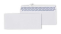 No #10 Peel and Self-Seal White Letter Mailing Envelopes Security 4-1/8 x 9-1/2