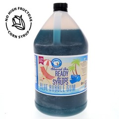 Hypothermias BLUE BUBBLE GUM Flavor Syrup 🍧 Snow Cone machine Shaved Ice Syrup