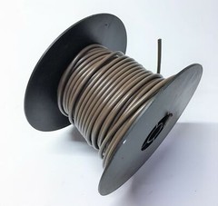 Unbranded/Generic 10 Gauge #110 Brown Bulk Wire Reel NOS