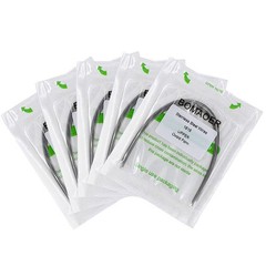 5×Dental Ortho Stainless Steel Rectangular Arch Wire Ovoid Form 16×16 Upper