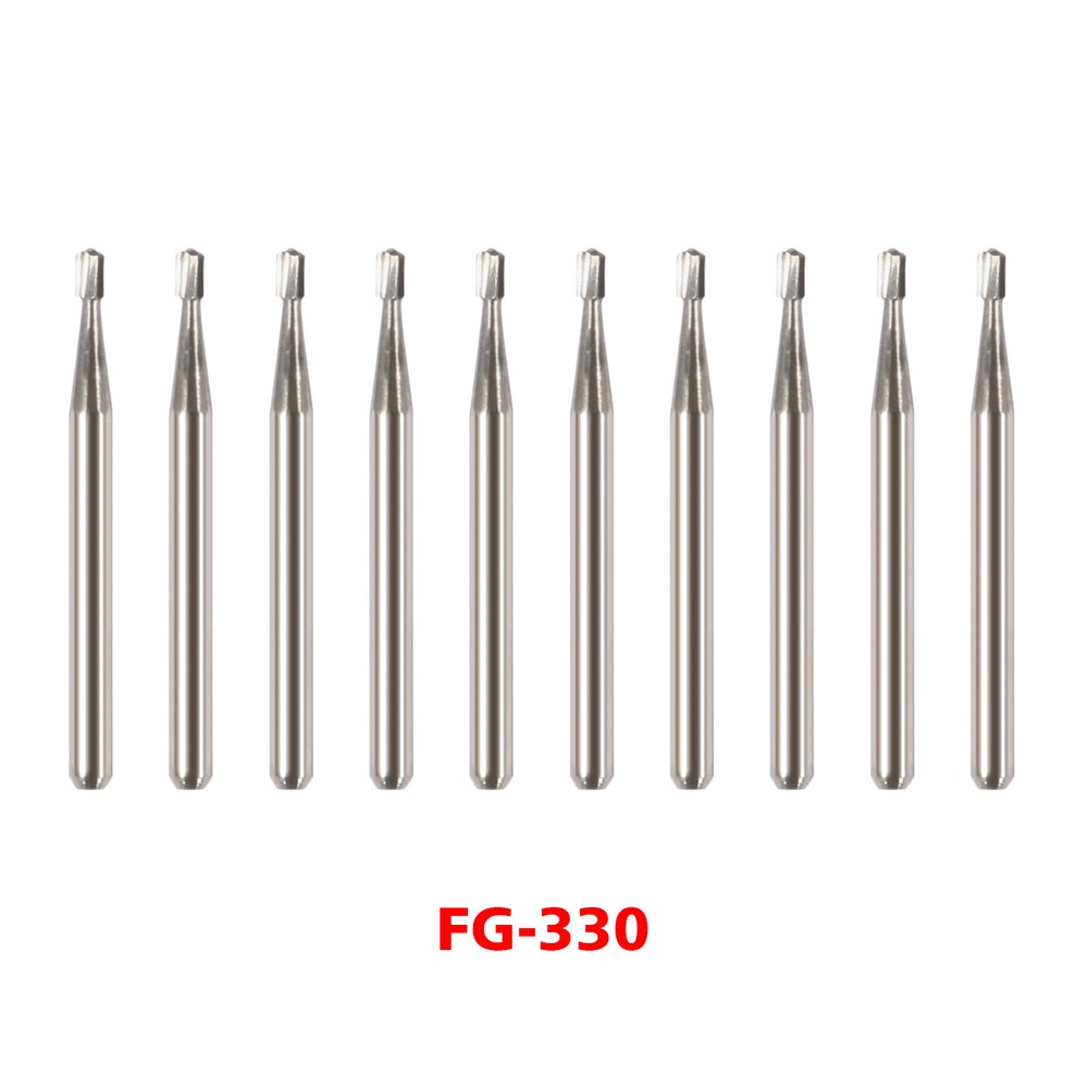 Dental Carbide Burs Pear-Shaped Type for High Speed Tungsten Steel Bur FG330 de