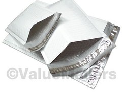 100 #4 Poly Airjacket Bubble Padded Envelopes Mailers 9.5×14.5 100 % Recyclable
