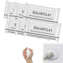 2026 Upgraded Moldable Sealant Clay, Faster Drying – 6-Pack Sealant Mastic, Quic