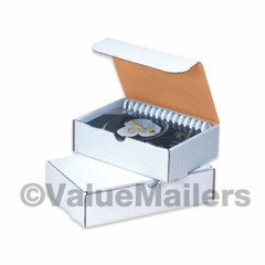 Literature Mailers White Corrugated Shipping Packing Protective Boxes 50 100