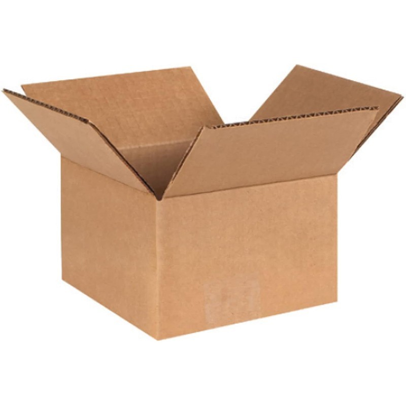 Secure Seal 6x6x4 Corrugated Boxes – Pack of 10/30/50 | Shipping Mailing Moving