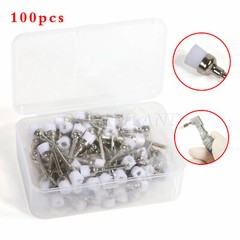 100PCS Dental Rubber Prophy Brush Polisher Polishing Brush Latch 5 types Cup