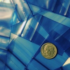 BLUE Apple Bags Liquidation 1000 bags, 10,000 bags, 50k bags (CHOOSE SIZE)