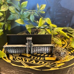 Padgett Thomas Barracks Business Card Holder GOLD The Citadel 3D Printed