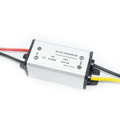15-80V In To 12V Out 3A 36W DC-DC Waterproof Buck Converter Module