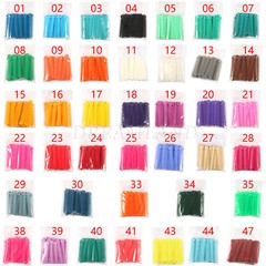 1040Pcs/Bag Dental Orthodontics Ring Elastic Latex Bands Ligature Ties 43 Colors