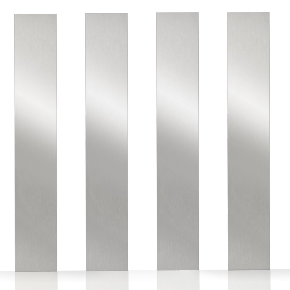 4 Pcs Pure Nickel Strip Nickel Anode Plating Kit Anode Sheet for Electroplating
