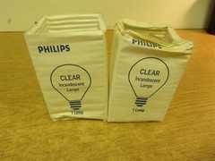 NEW Phillips 1950L/P25/TS-120V Traffic Signal Light Bulbs, Lot of 2