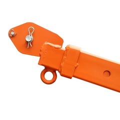 1100lb Q235 Steel Truck-Mounted Crane Hoist 12V Electric Pickup Truck Jib Cranes
