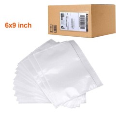 100-4000 Clear Packing List Envelopes 6×9 Invoice Slip Label Pouch Self Adhesive