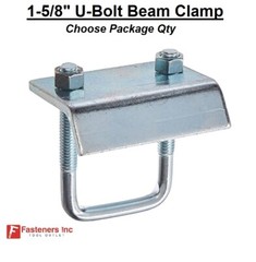 1-5/8″ U-Bolt Beam Clamps for Unistrut / B-Line Channel #4828 P2785