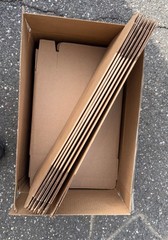 50 Pieces 10″ x 3″ x 12.5″ Corrugated Security Mailer Shipping Box
