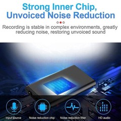 96 Hours Digital Voice Activated Audio Recorder Hidden Mini Audio MP3 Player US