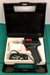 Weller Standard 7200 Soldering Gun Kit Corded Electric Carry Case TESTED WORKING