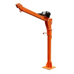 1100lb Q235 Steel Truck-Mounted Crane Hoist 12V Electric Pickup Truck Jib Cranes