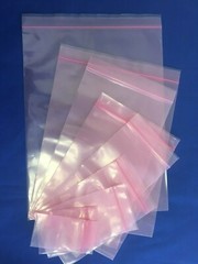 2×3 to 18×24 Elkay Pink Anti-Static Ziplock Bags 4Mil HD Reclosable Seal Top PAS