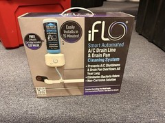 iFLO Purple Smart Automated A/C Drain Line Cleaner IFLOKIT01 – UPC 180104001018