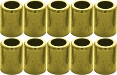 7330 Brass Ferrule for Air and Water Hose 3/8″ ID/.718 ID/1.000 L/.500 P 10-Pack